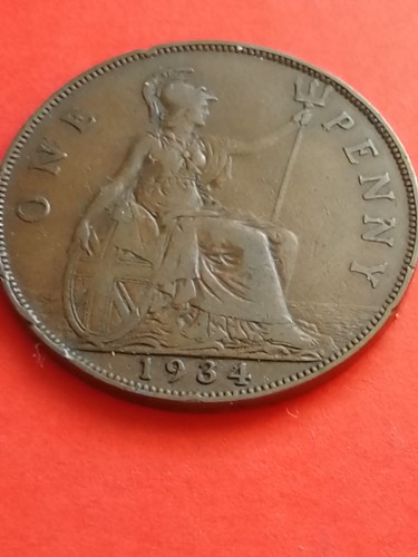 1934 one penny.