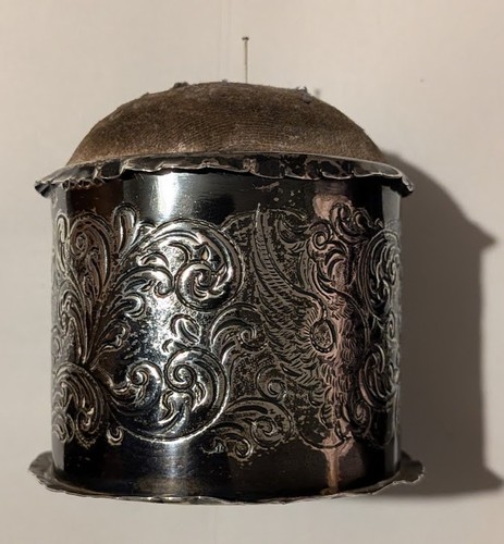 Hallmarked silver 1885 drum - hallmarked,