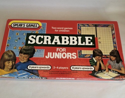 Vintage scrabble for juniors - for,