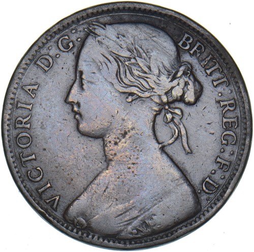1860 penny - (f17, r13)