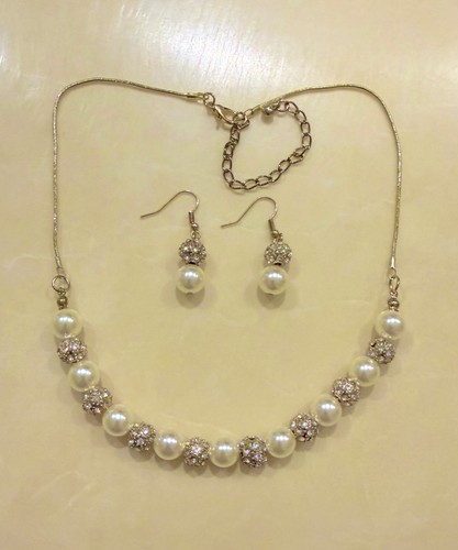 Cream faux pearl - faux,
