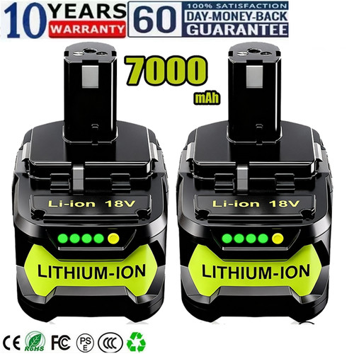 Pack 18v lithium ion - 2‑pack,