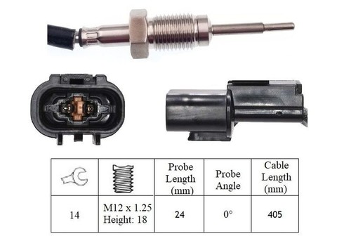Pre cat exhaust gas - pre,