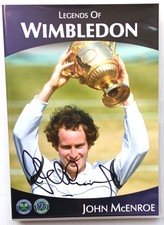 John McEnroe signed Wimbledon DVD