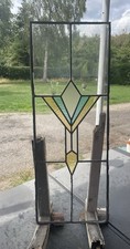 Lovely Art Deco Stained Glass Window Panel