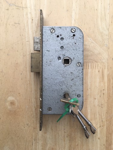 Chubb mortice bolt and - mortice, latch