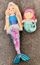 2 x Mermaid soft dolls