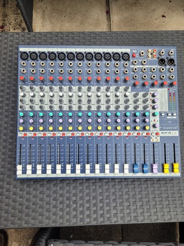 Soundcraft efx12 mixer with - soundcraft,