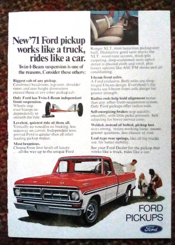 1971 ford ranger - xlt, pickup