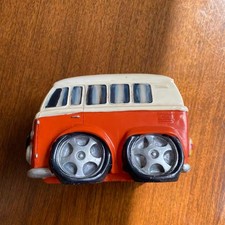 Vintage VW ~ VOLKSWAGEN Hippie Bus Money Box ~ Ornamental Retro Decor 