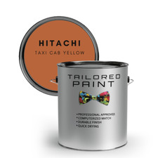 HITACHI TAXI CAB YELLOW Digger Machinery 500ml 1K Enamel Direct Gloss