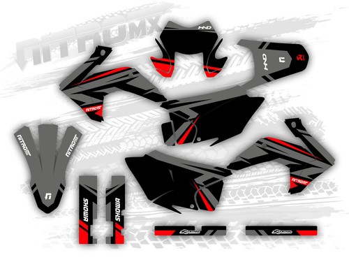Graphics kit fits honda crf - graphics,
