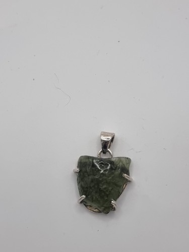 Genuine moldavite pendant - moldavite,