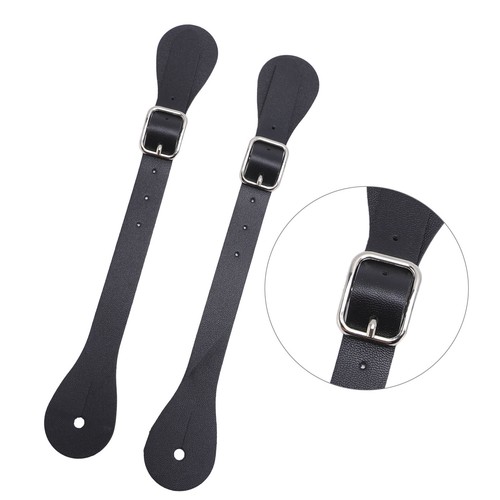 Pair synthetic leather spur - leather,