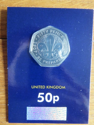 Scouts 50p fifty pence - 50p,