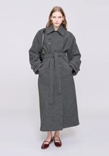 A.P.C. Grey Lea Textured Wool