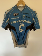 Cannondale Cycle Jersey Shimano Fusionthink | Men's | Blue/White | Medium | Rare