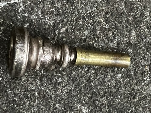 Vintage brass mouthpiece - vintage,