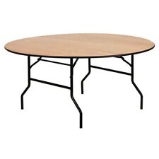 Wooden 5ft 6in Round Banquet