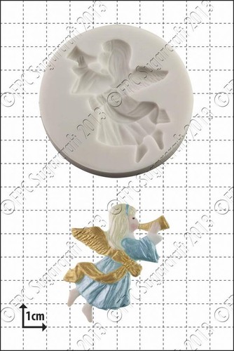 Silicone mould xmas angel - silicone, |