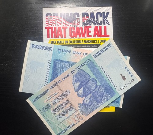 Zimbabwe 100 trillion - 🇿🇼,