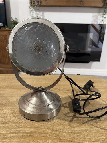 Industrial style lamp table - industrial,