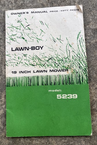 Vintage lawn boy 607027 - lawn,