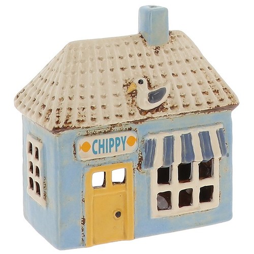 Village pottery chippy - village,