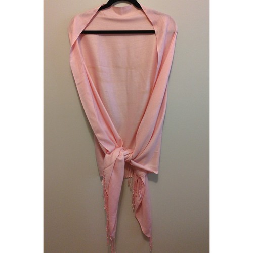 Pale pink pashmina - pink,