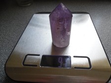 Ametrine crystal tower. Cylinder shape. 91g