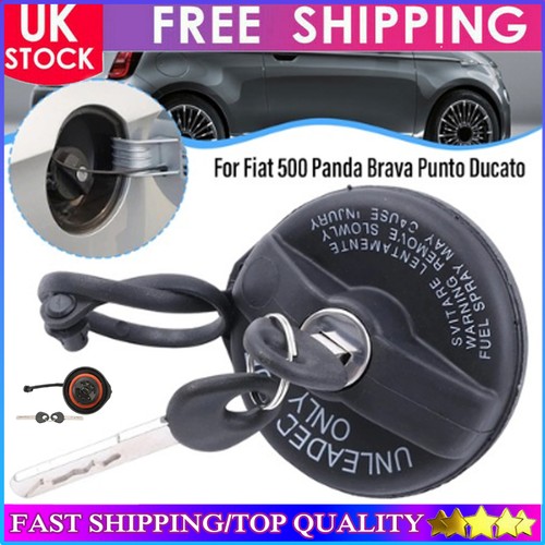 Petrol locking fuel cap - fuel, w/