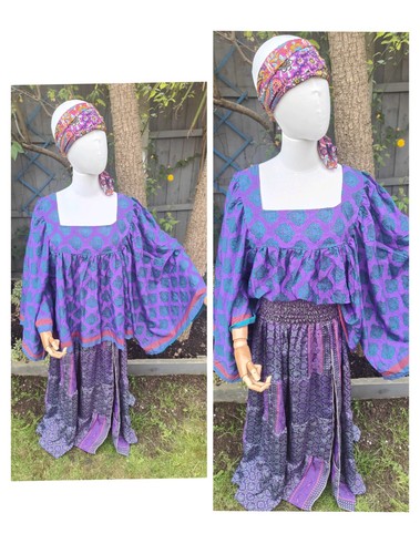 Smock top tunic kimono - tunic,