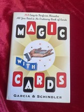 Vintage Magic Tricks Book Close Up Stage Magic Card Tricks Book