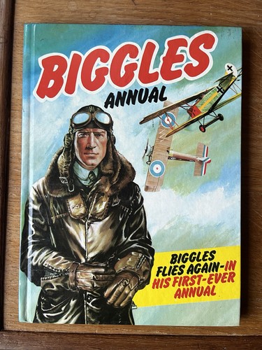 Biggles annual 1980 first ever - annual,