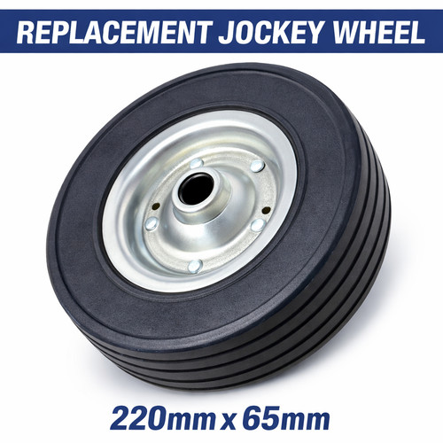 Heavy duty jockey - wheel, 220mm