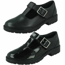 Clarks Girls T-Bar School