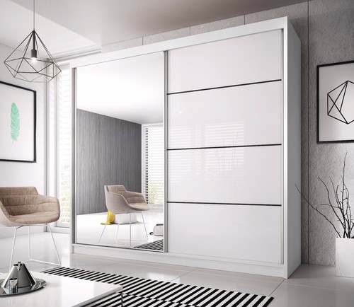 Modern wardrobe 233cm ft - wardrobe, mu