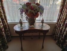 Antique Walnut Kidney Shaped