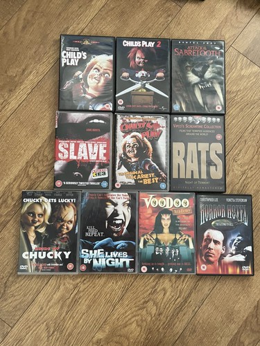 Horror dvd collection job - dvd,