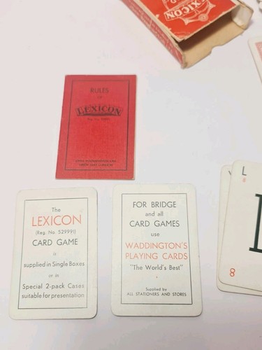 Vintage 1930s waddington - vintage, waddington's