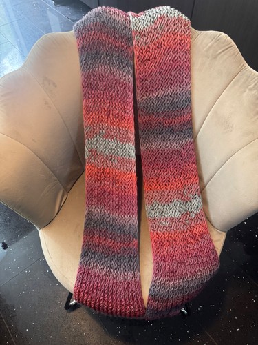 Multicoloured hand knitted - multicoloured,
