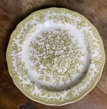 J&G Meakin Royal Staffordshire Avondale Ironstone Green Floral Dinner Plate 26cm