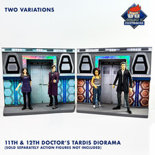 Doctor Who - 11th/12th Doctor TARDIS Diorama (3d printed)