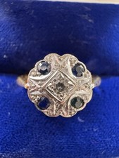 18ct Gold Vintage Sapphire