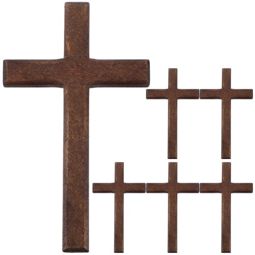 6pcs prayer wooden - prayer, crosses