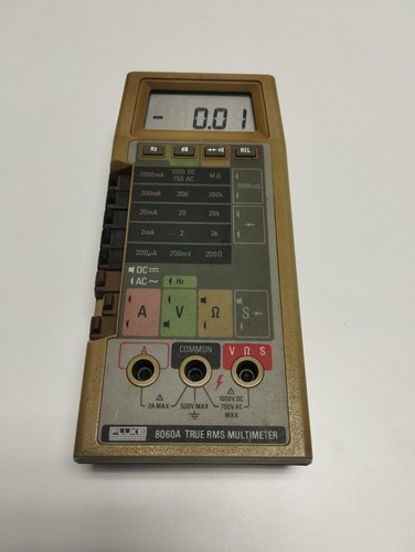 Fluke 8060a true - fluke, rms