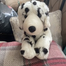Animal Alley Toys R Us Dalmatian Puppy Dog Soft Toy Plush Approx 10.5" Length