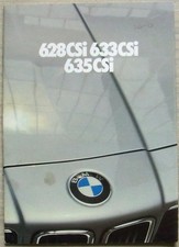 BMW 628 CSi, 633 CSi & 635 CSi