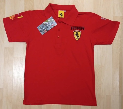 Ferrari shell polo - f1,