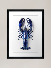 Hyperrealistic Blue Lobster